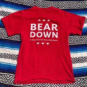 University of Arizona Bear Down College Swag T-shirt Adult S